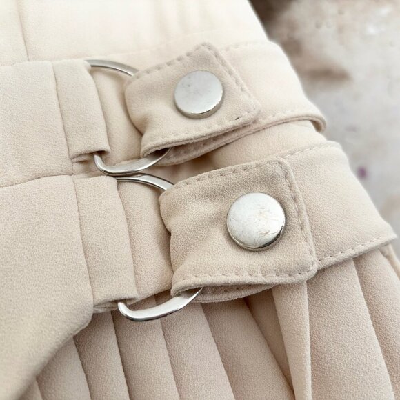 Super Chic karen Millen Cream corporate Dress - Picture 4 of 8